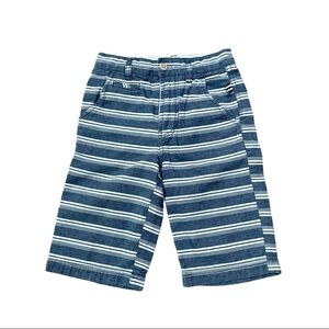 Splendid Boys Bermuda Shorts Size 8 Striped Adjustable Waist EUC